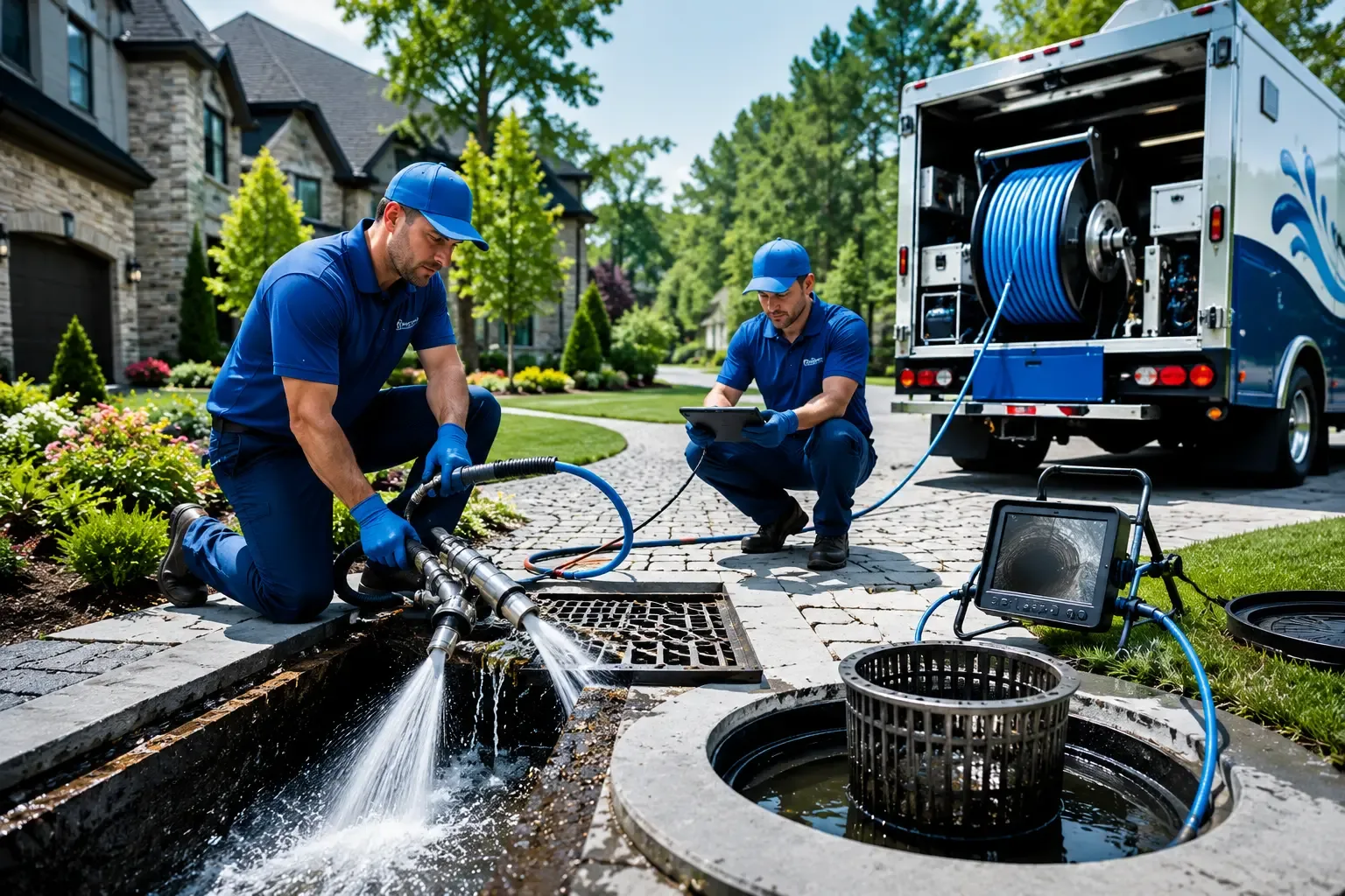 Local outdoor drain cleaning professionals in Hartford, IL