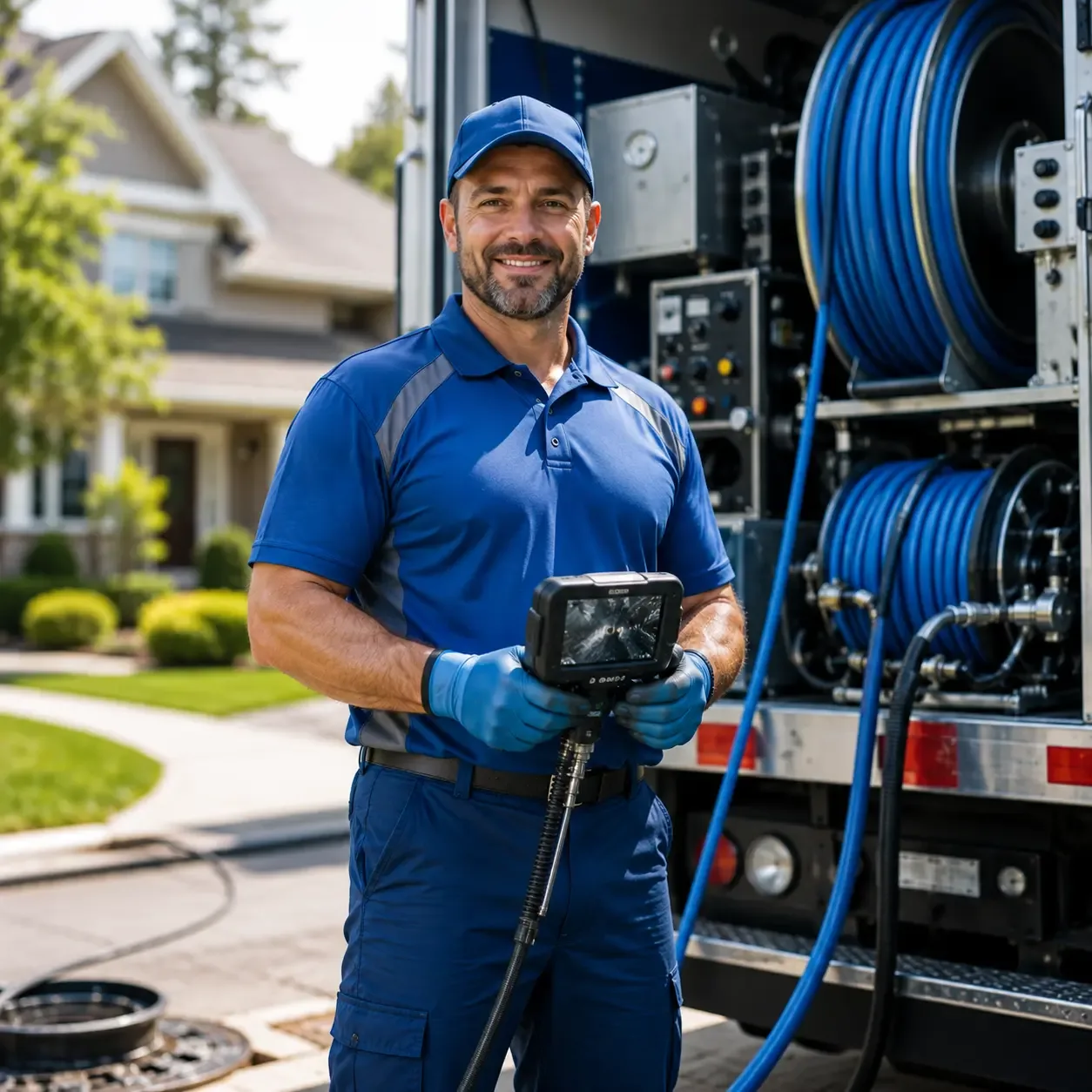 Local outdoor drain cleaning specialists in Hartford, IL